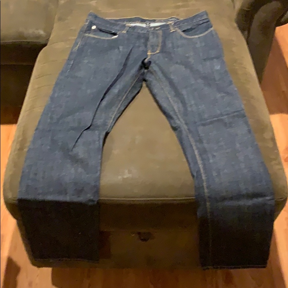 Gap Slim Straight 33x32 dark blue jeans